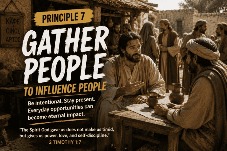 Principle 7 – Gather People – Gather People to Influence People (part 11)